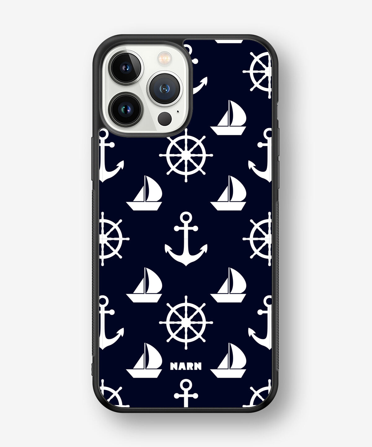 iPhone 13 Pro Max Hard Case – Deep Blue Voyage - View 1