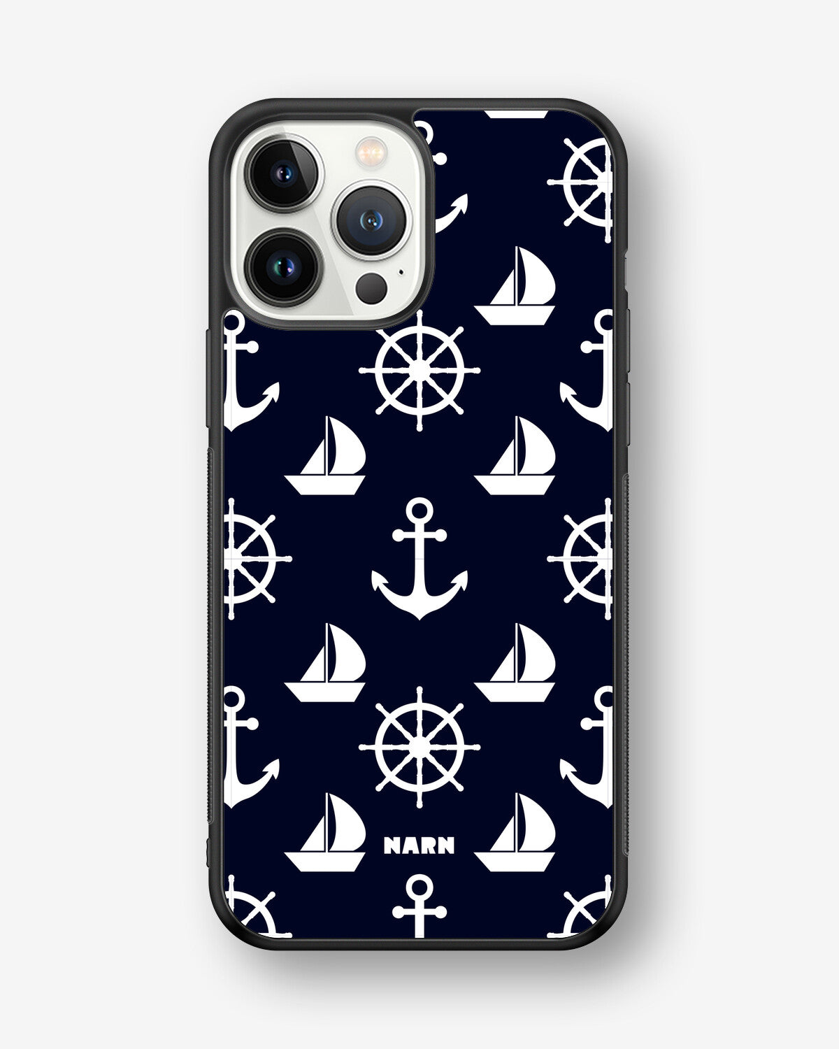 iPhone 13 Pro Max Hard Case – Deep Blue Voyage - View 1