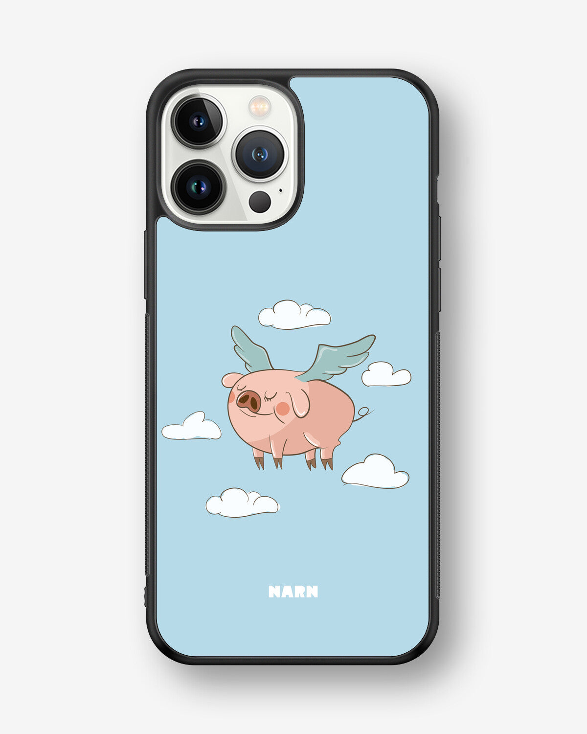 iPhone 13 Pro Max Hard Case – Dreamy Pig - View 1