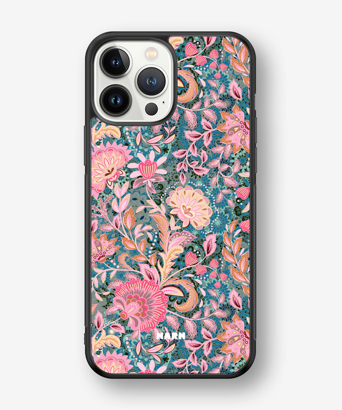 iPhone 13 Pro Max Hard Case – Fantasy Flowers - View 1