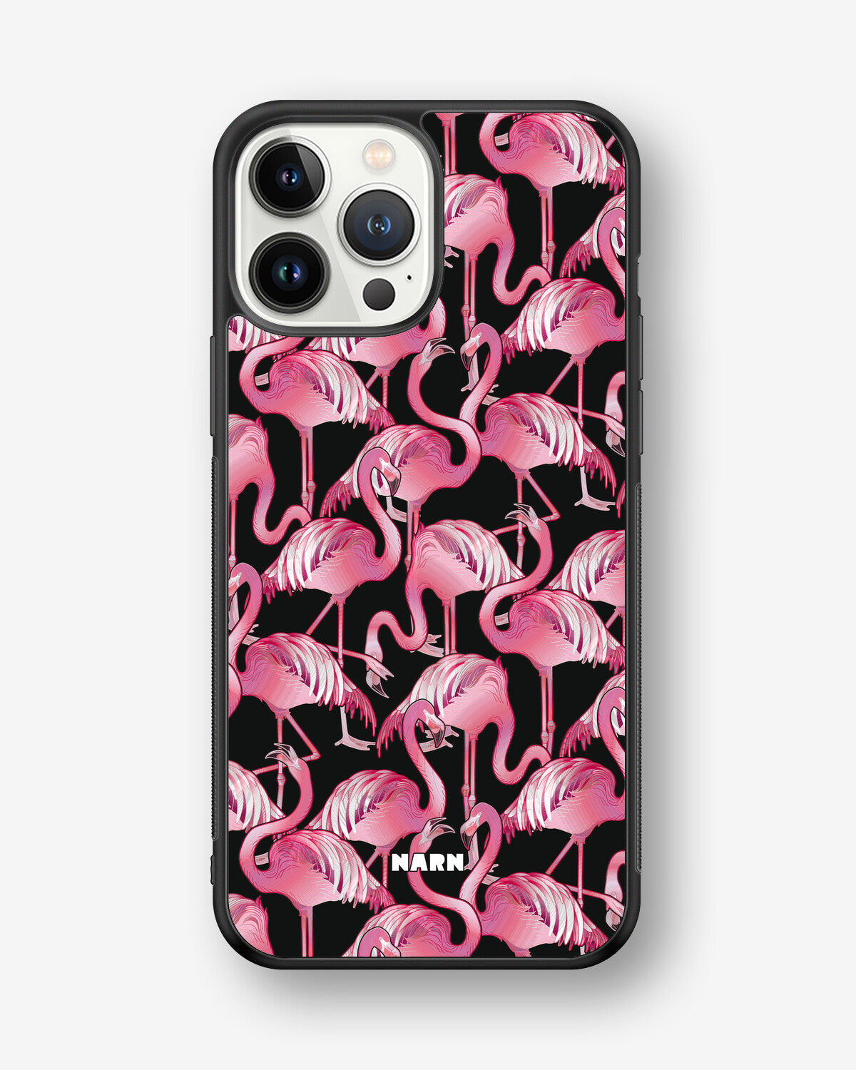 iPhone 13 Pro Max Hard Case – Flamingos - View 1