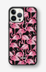 iPhone 13 Pro Max Hard Case – Flamingos - View 1