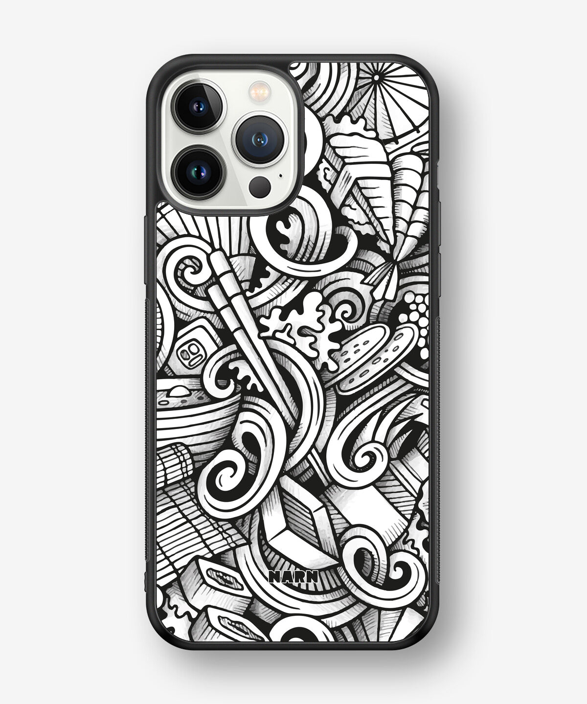 iPhone 13 Pro Max Hard Case – Japanese Pattern - View 1
