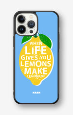 iPhone 13 Pro Max Hard Case – Lemon Quote - View 1
