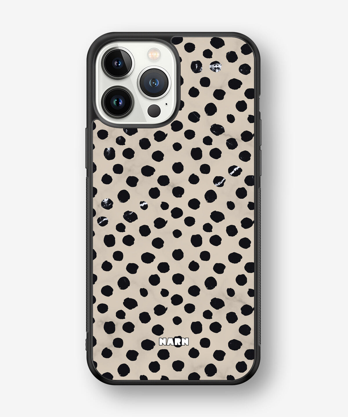 iPhone 13 Pro Max Hard Case – Marble Dots - View 1