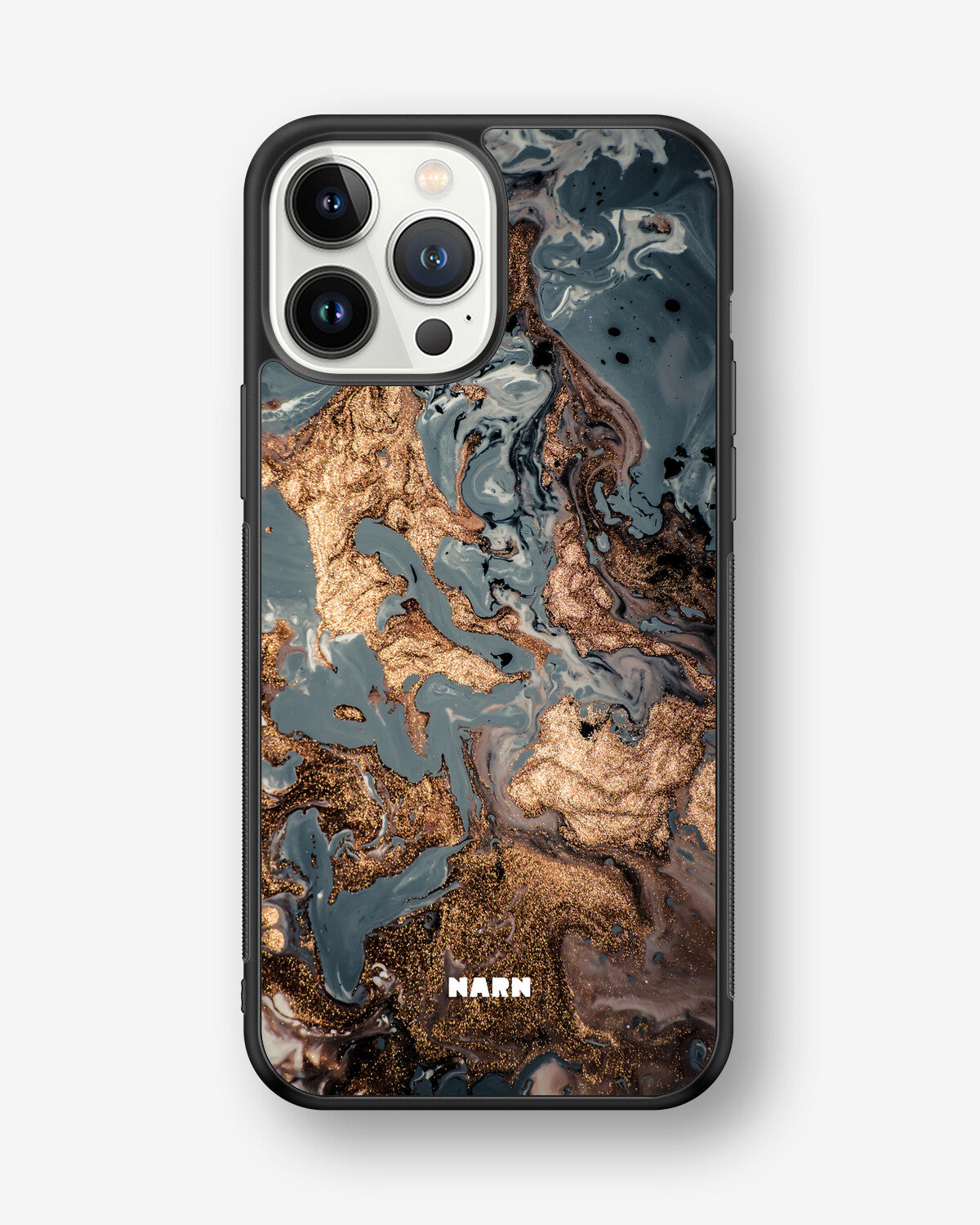 iPhone 13 Pro Max Hard Case – Molten Gold - View 1