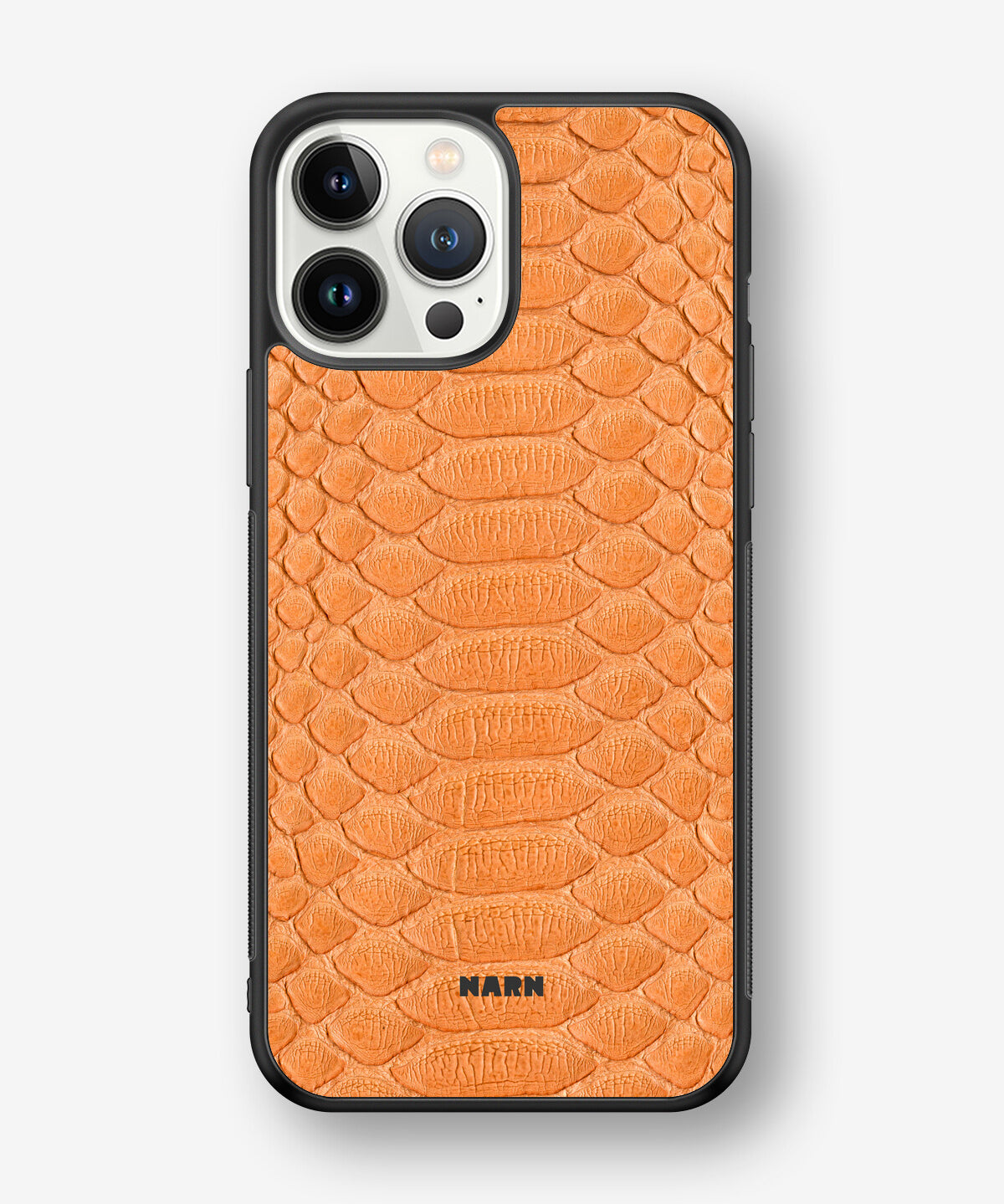 iPhone 13 Pro Max Hard Case – Orange Snake - View 1