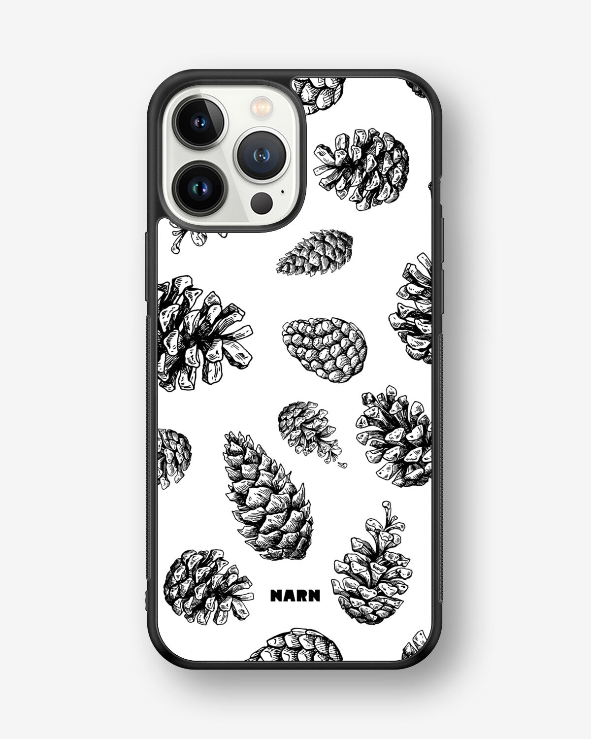 iPhone 13 Pro Max Hard Case – Pine Cones - View 1