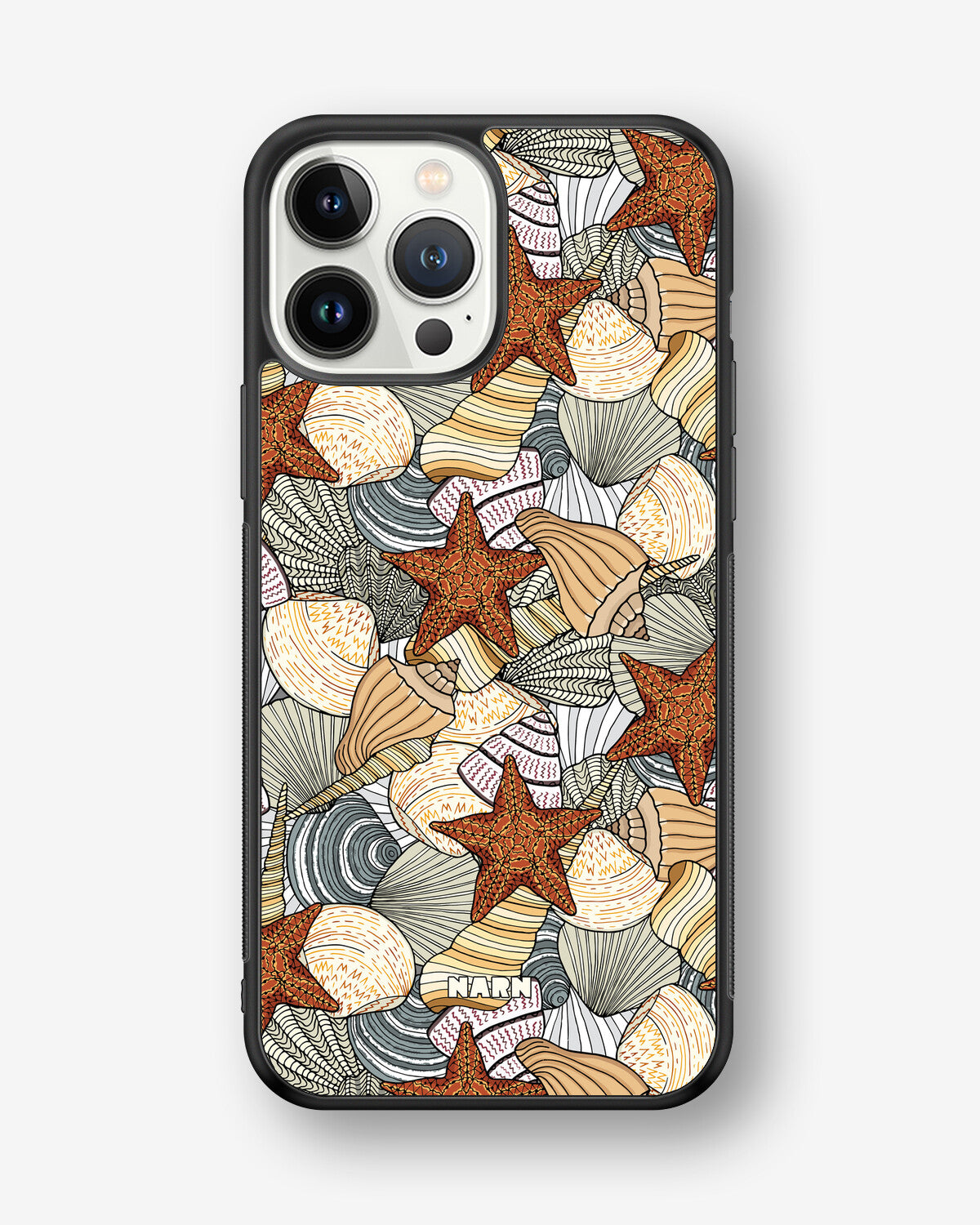 iPhone 13 Pro Max Hard Case – Sea Shells - View 1