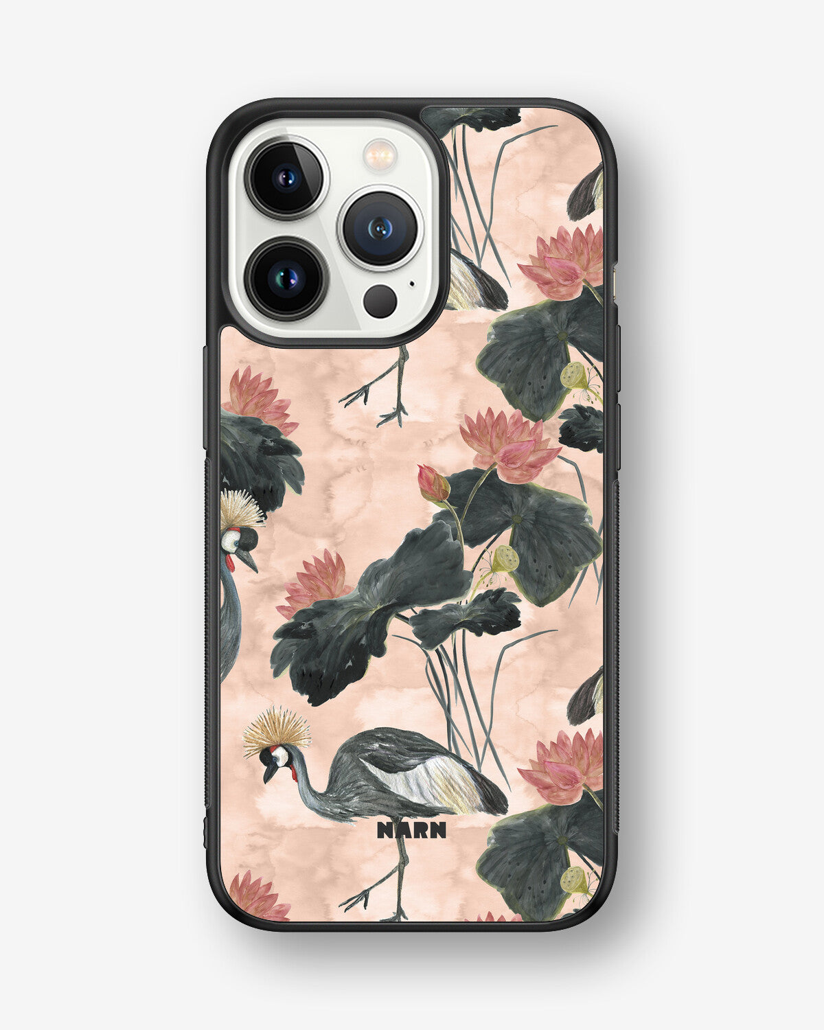 iPhone 13 Pro Hard Case – Crowned Bird - View 1