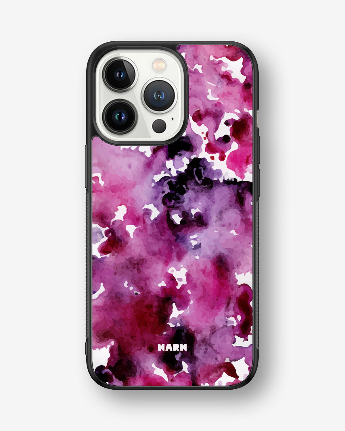 iPhone 13 Pro Hard Case – Floral Splash - View 1