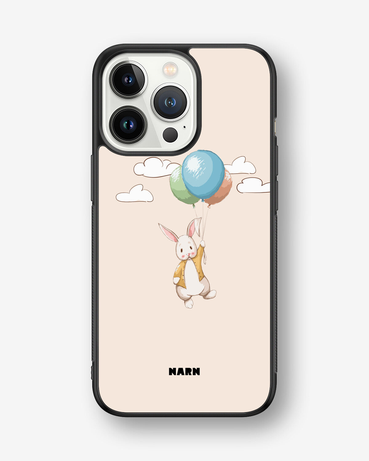 iPhone 13 Pro Hard Case – Flying Rabbit - View 1