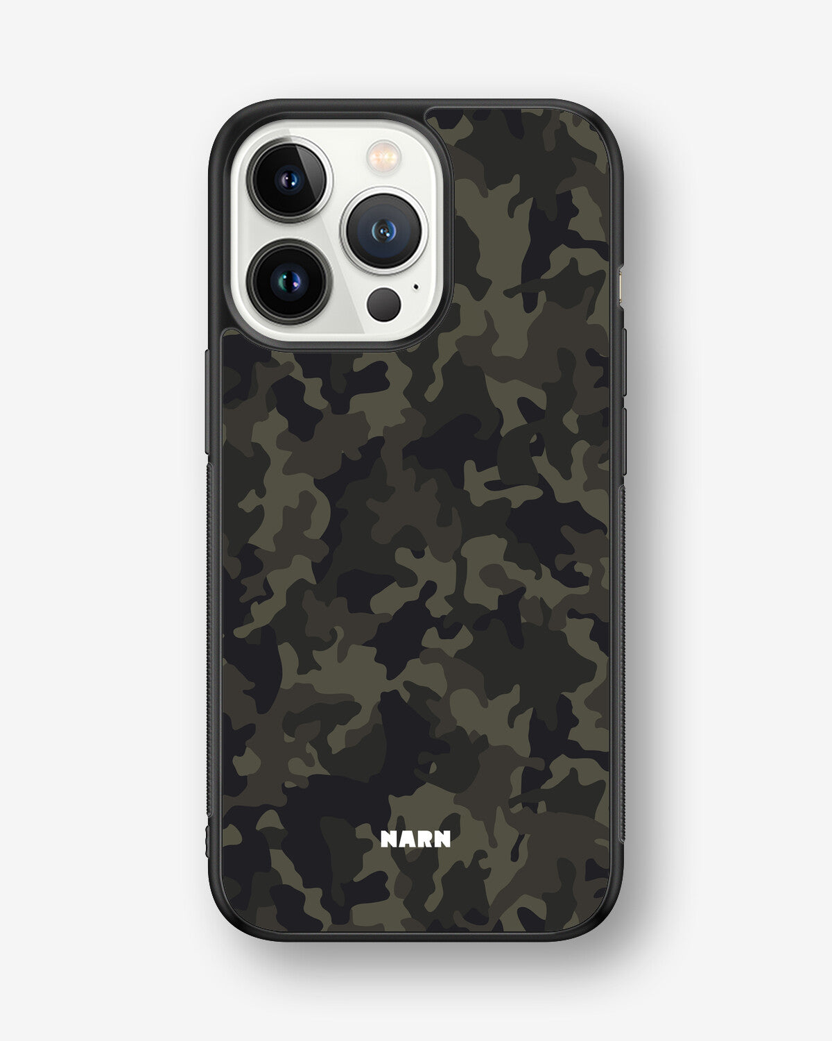 iPhone 13 Pro Hard Case – Jungle Green Camo - View 1