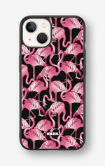 iPhone 13 Hard Case – Flamingos - View 1