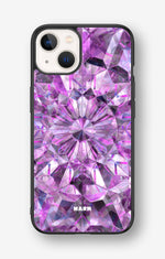 iPhone 13 Hard Case – Lavender Crystals - View 1