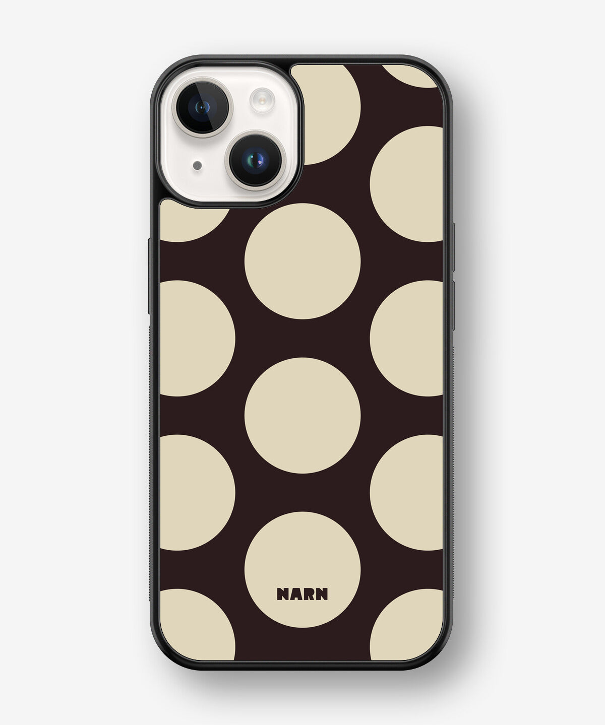 iPhone 14 Plus Hard Case – Bold Dots - View 1
