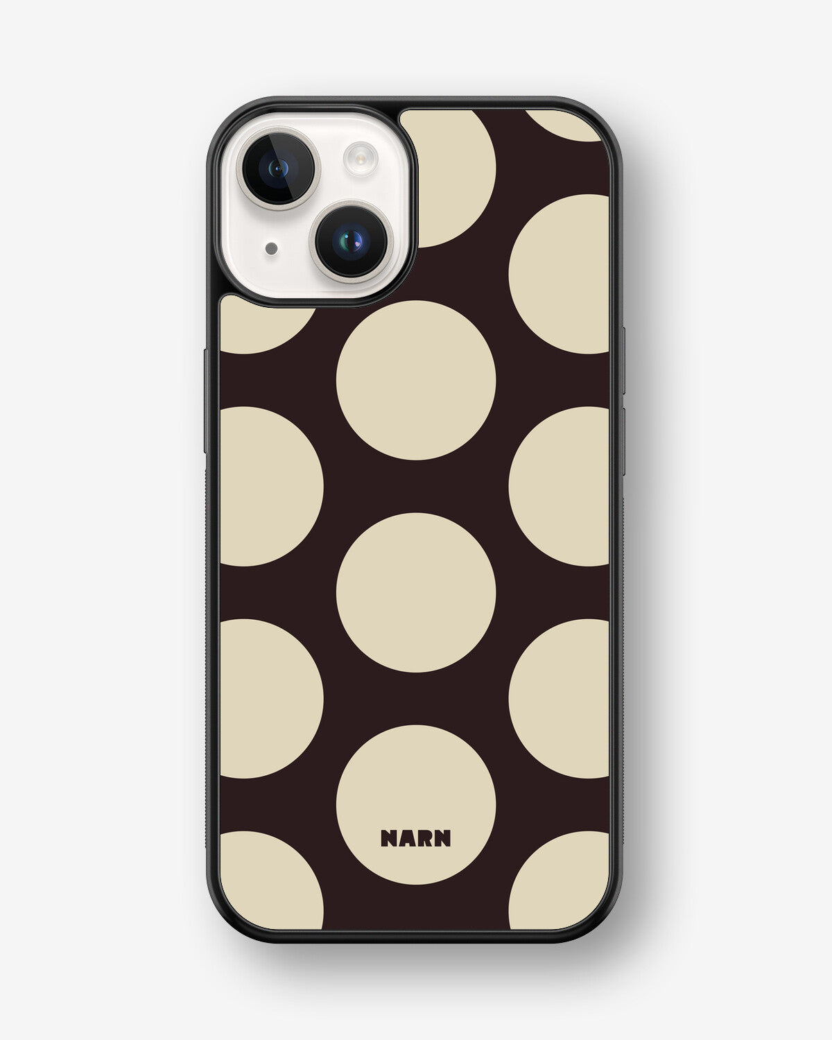 iPhone 14 Plus Hard Case – Bold Dots - View 1