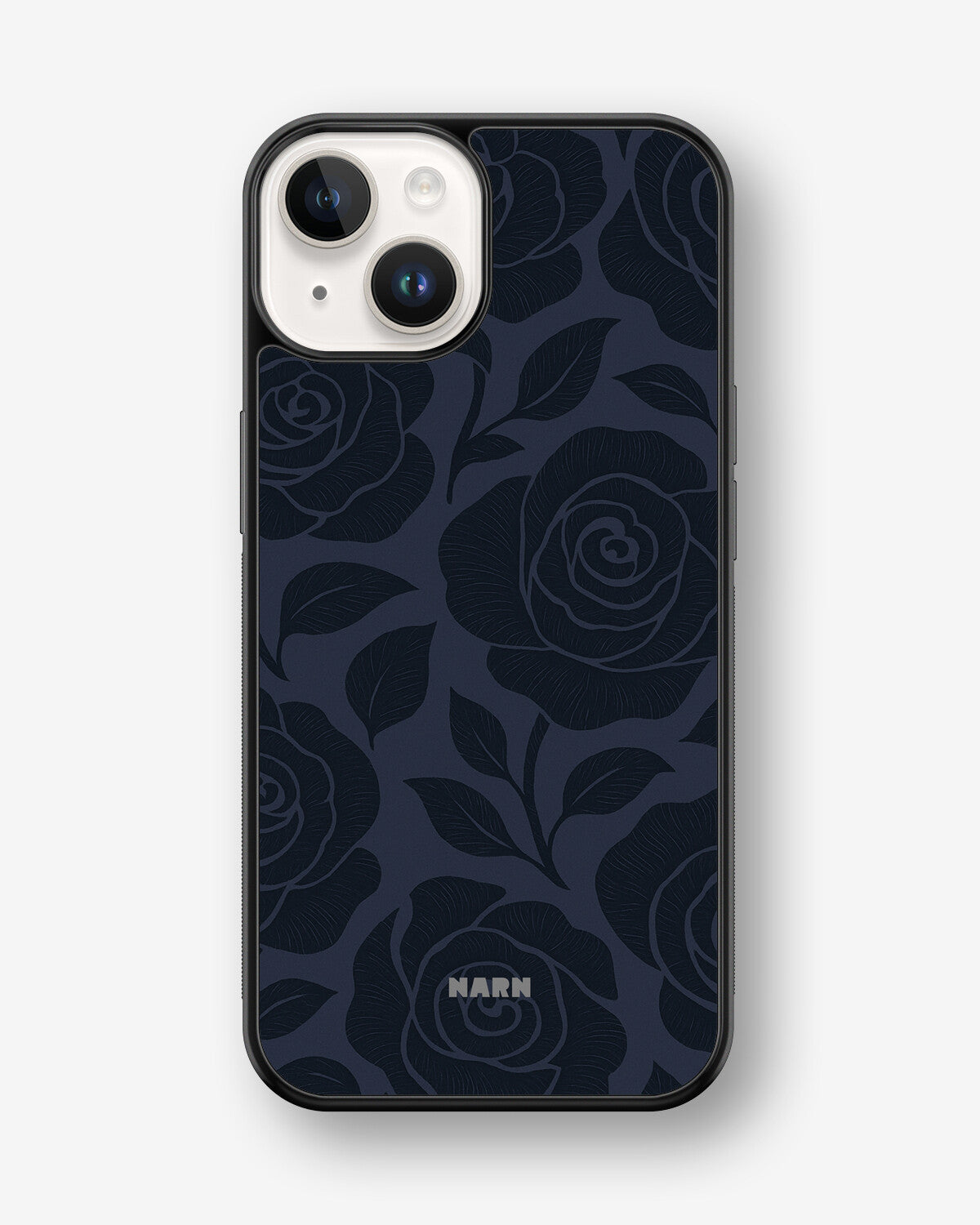 iPhone 14 Plus Hard Case – Midnight Rose - View 1