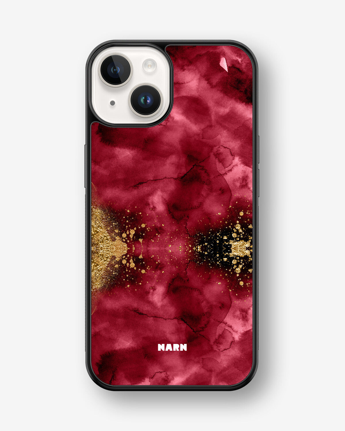 iPhone 14 Plus Hard Case – Burgendy Shimmer - View 1