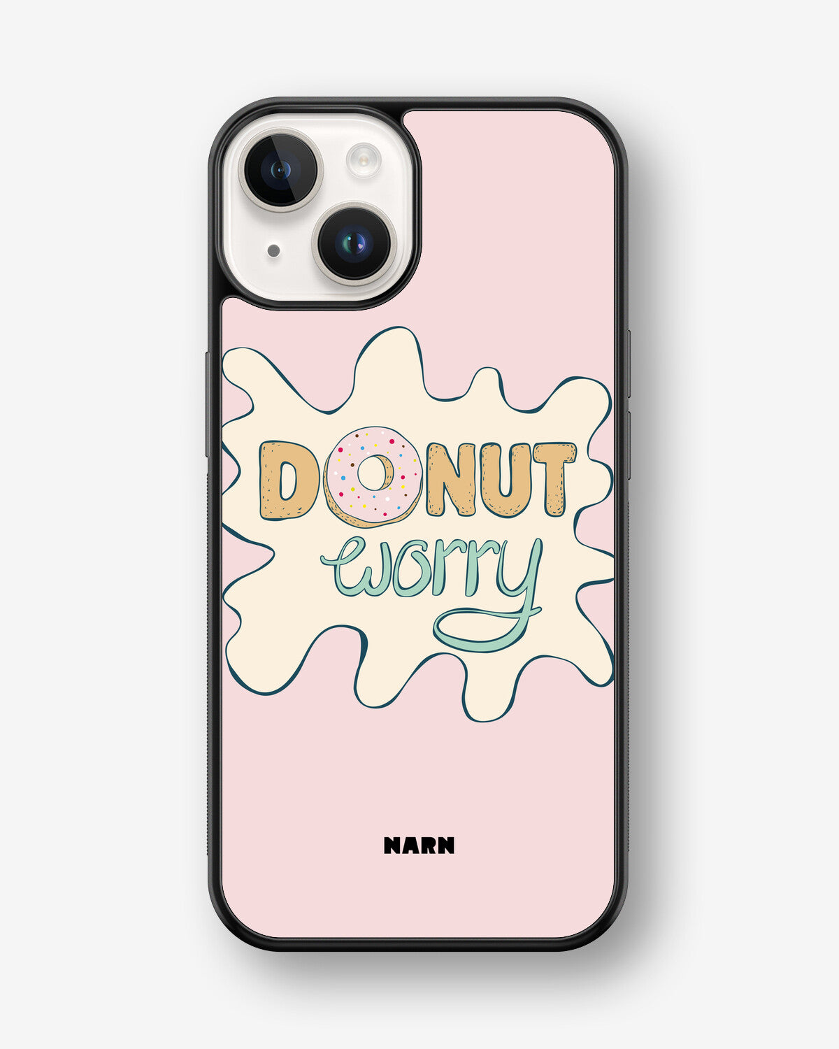 iPhone 14 Plus Hard Case – Donut Worry - View 1