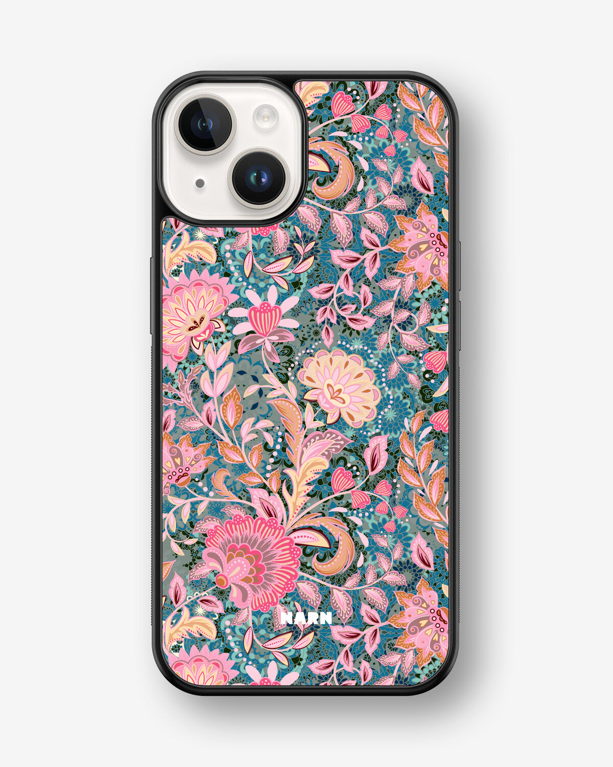 iPhone 14 Plus Hard Case – Fantasy Flowers - View 1