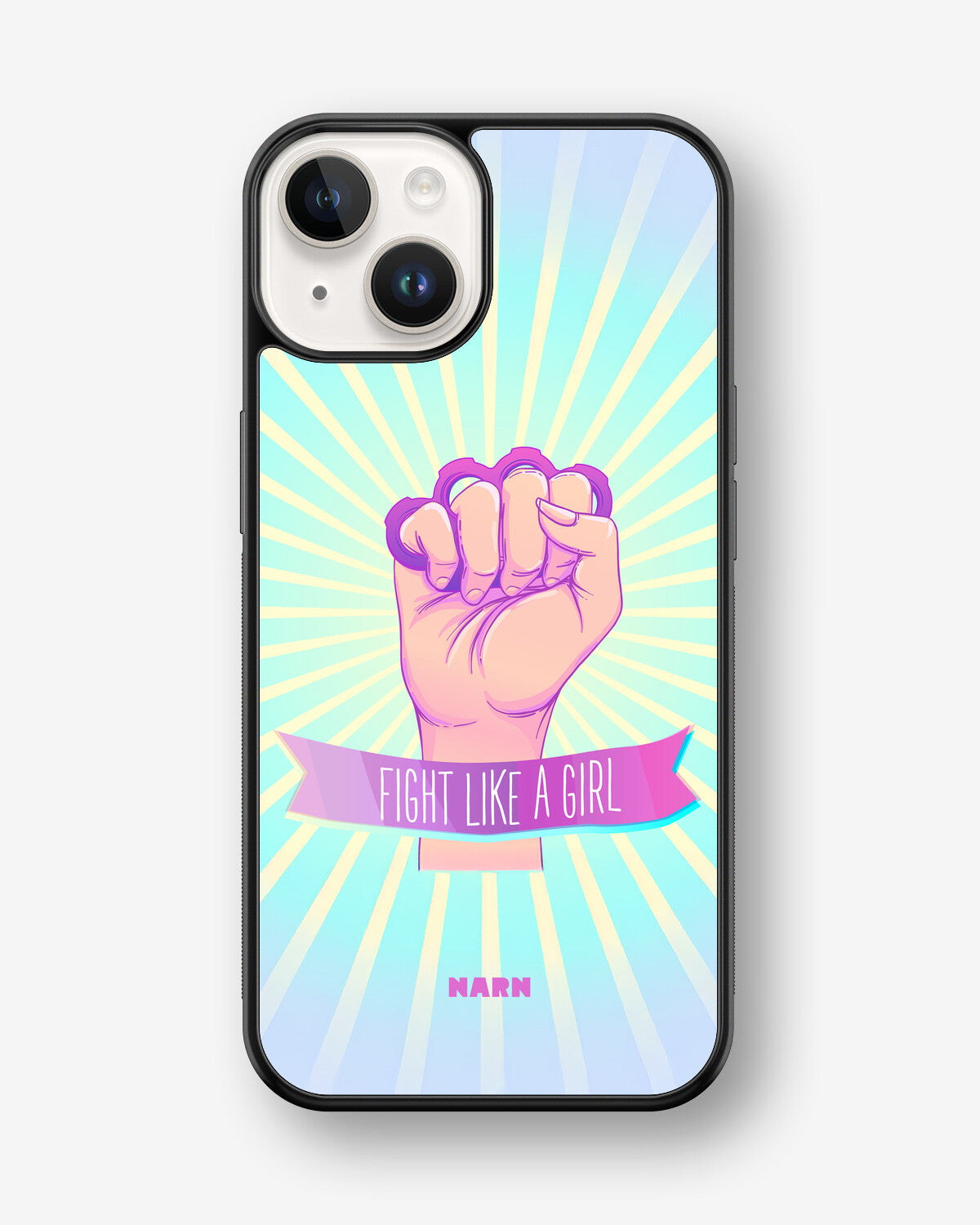iPhone 14 Plus Hard Case – Fight Like A Girl - View 1