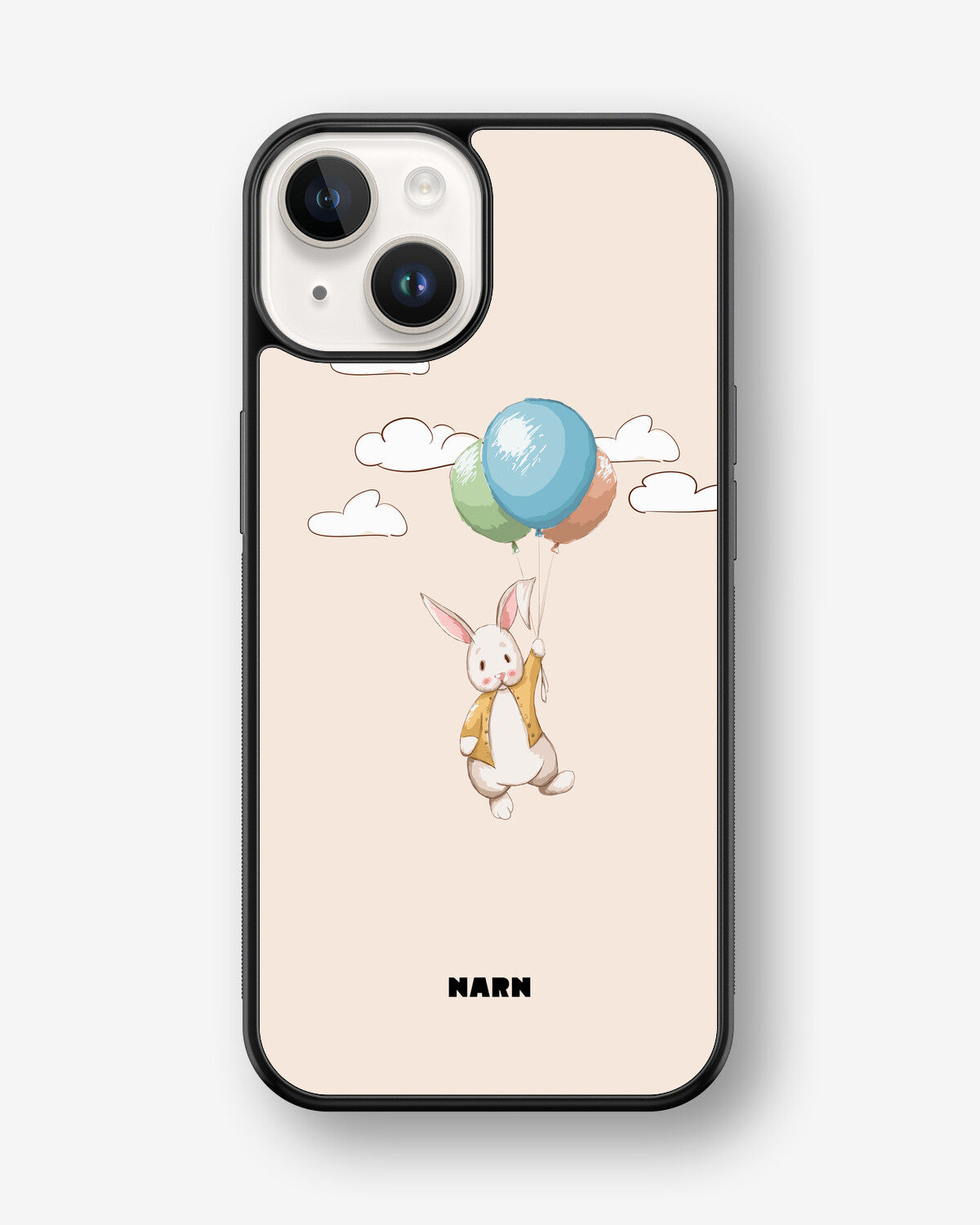 iPhone 14 Plus Hard Case – Flying Rabbit - View 1