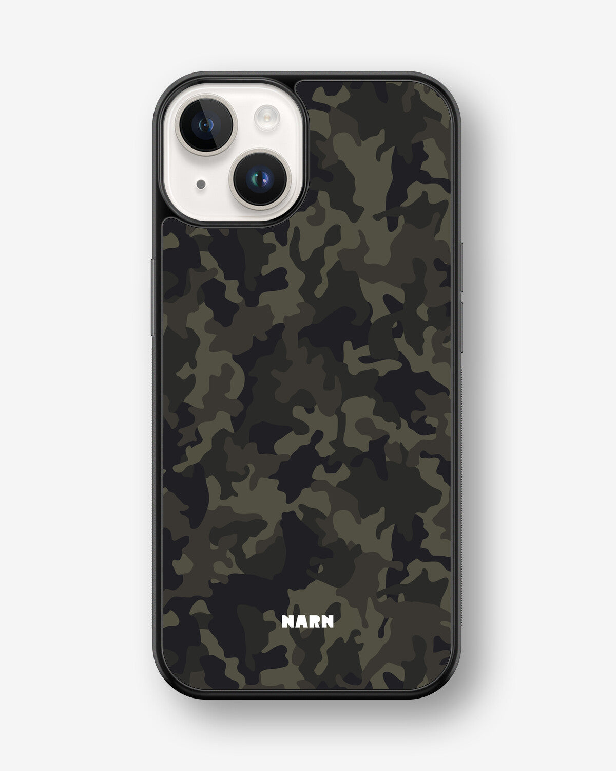 iPhone 14 Plus Hard Case – Jungle Green Camo - View 1