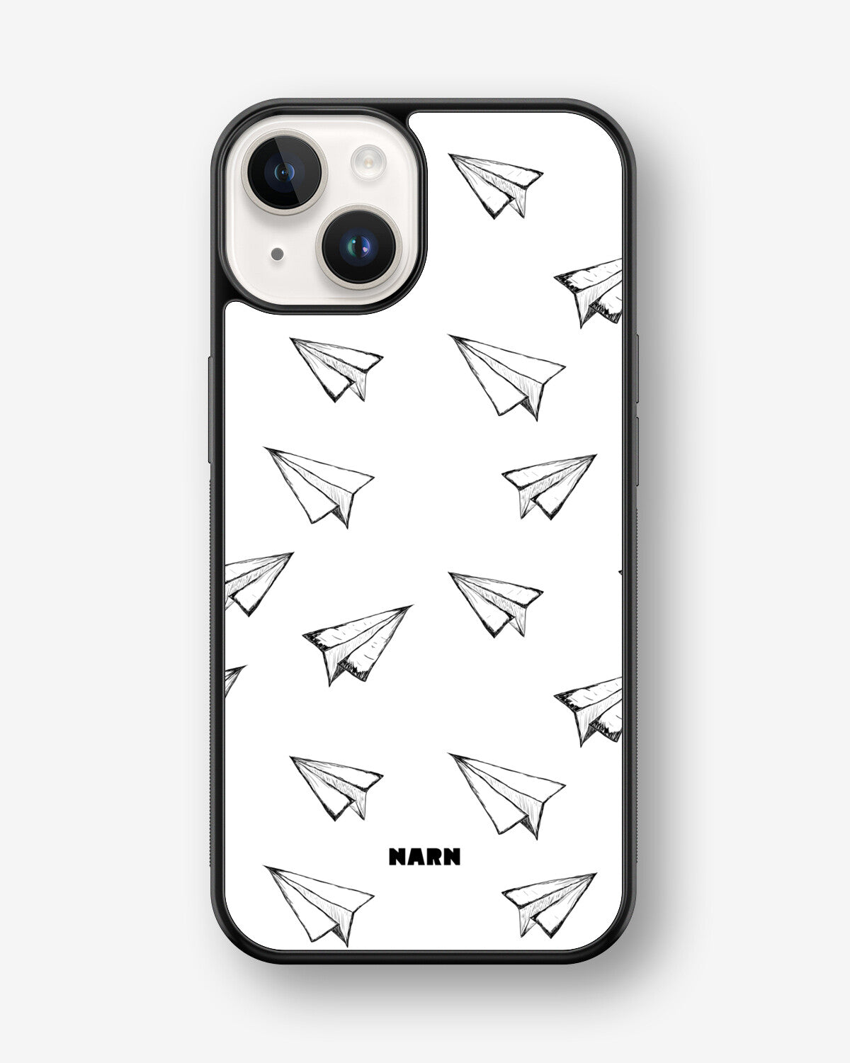 iPhone 14 Plus Hard Case – Paper Planes - View 1