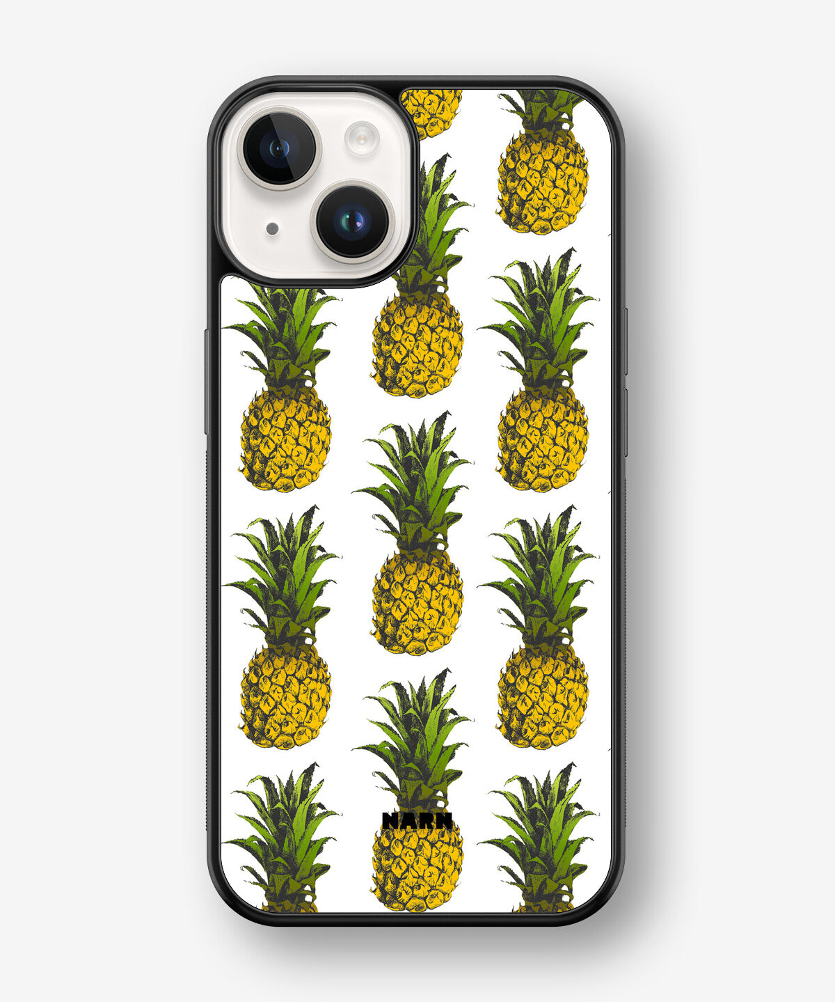 iPhone 14 Plus Hard Case – Pineapple Bliss - View 1
