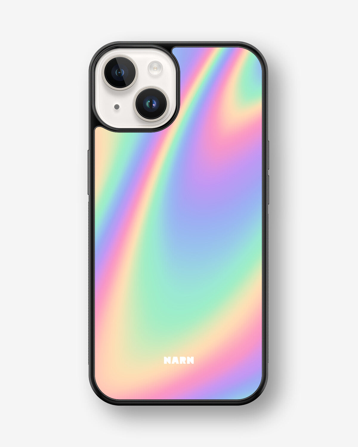 iPhone 14 Plus Hard Case – Rainbow Haze - View 1