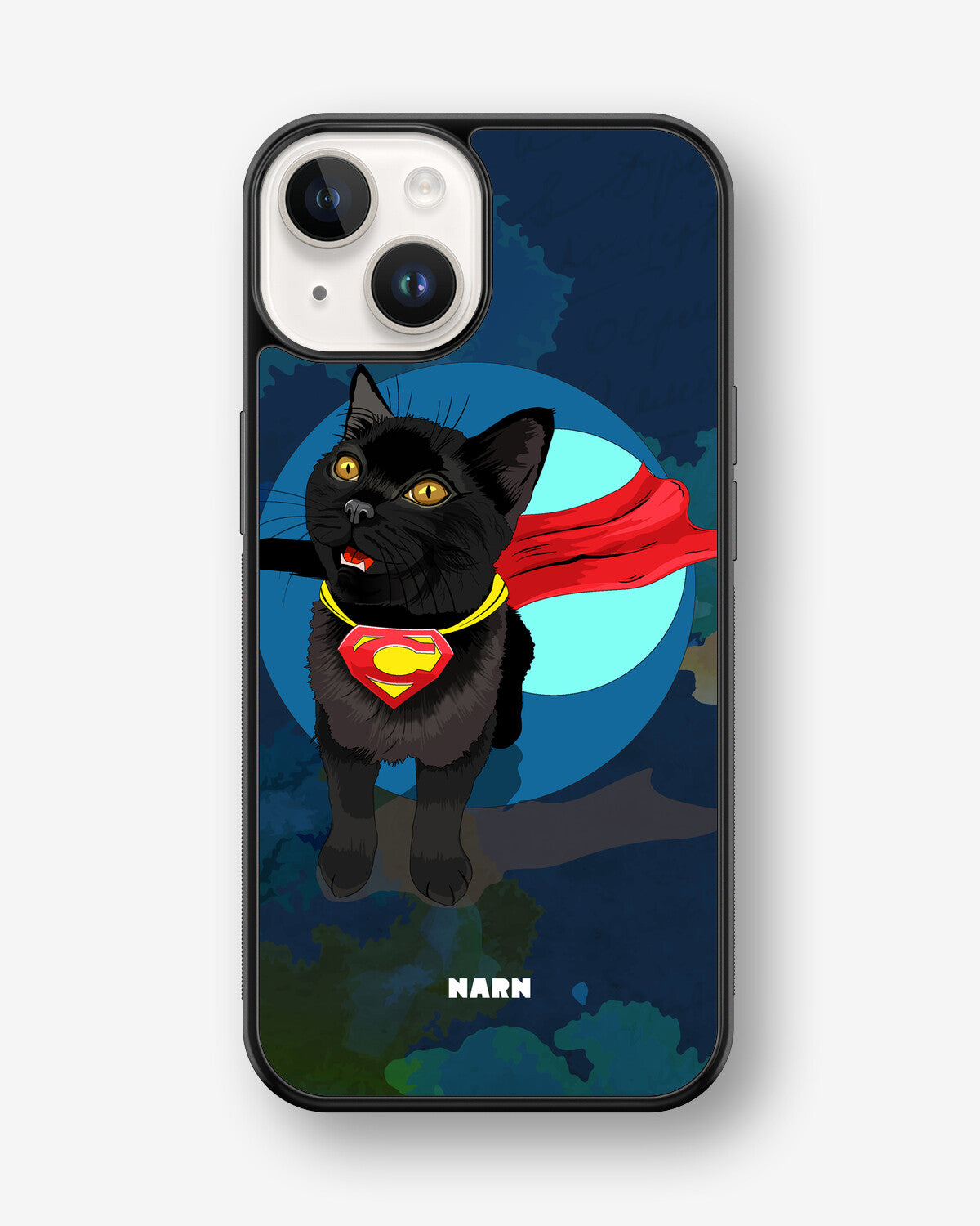 iPhone 14 Plus Hard Case – Super Cat - View 1