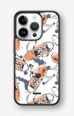 iPhone 14 Pro Hard Case – Apricot Sneakers - View 1