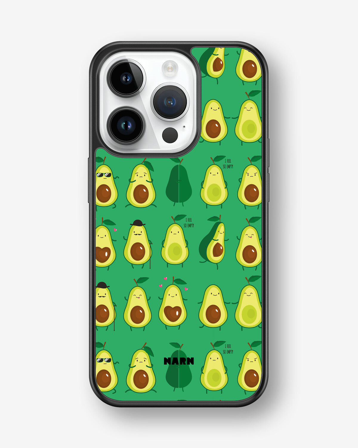 iPhone 14 Pro Hard Case – Avocado Mood - View 1
