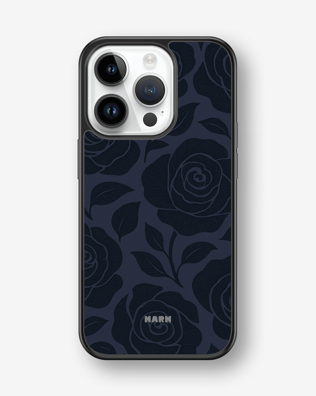 iPhone 14 Pro Hard Case – Midnight Rose - View 1