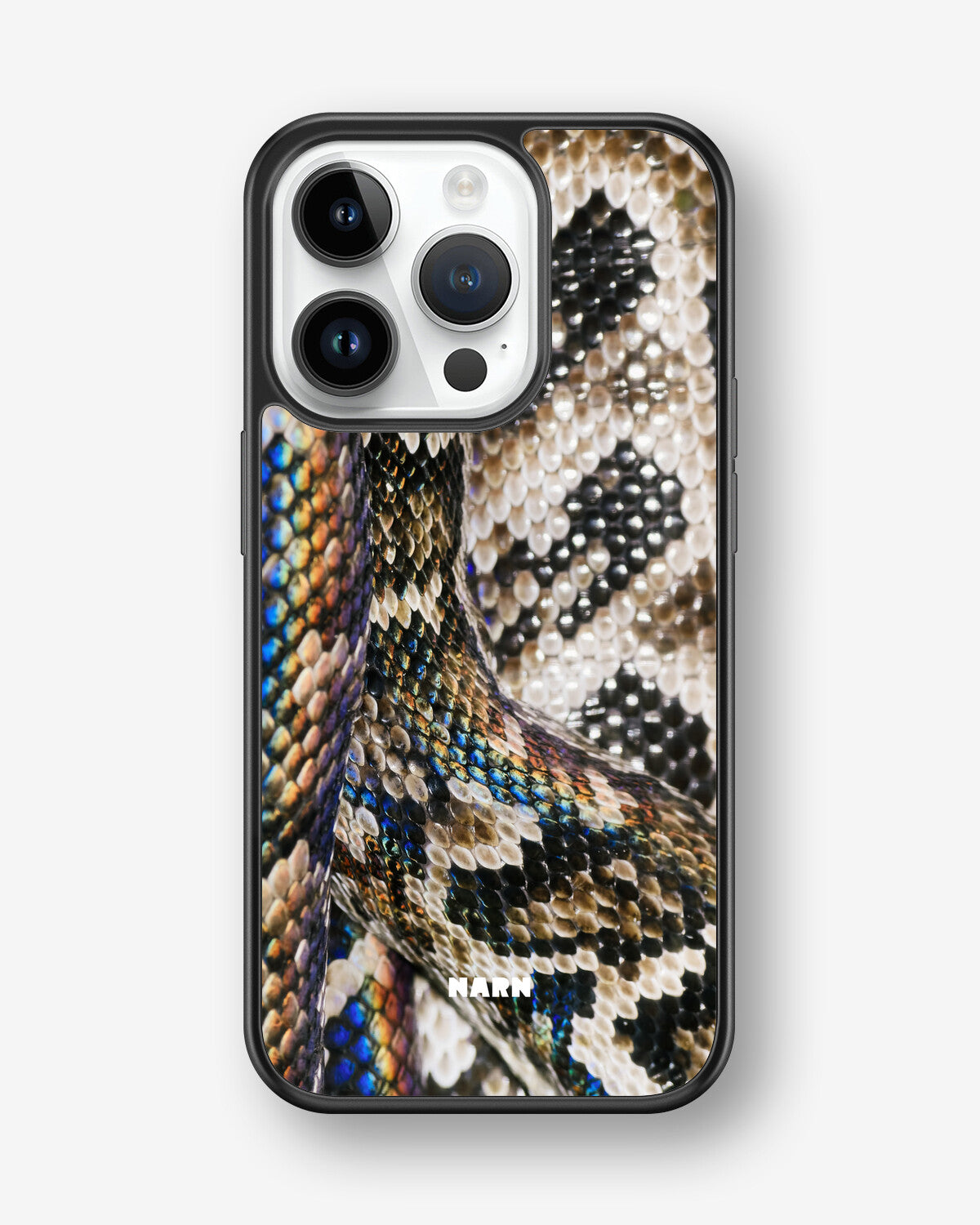iPhone 14 Pro Hard Case – Shining Snakeskin - View 1