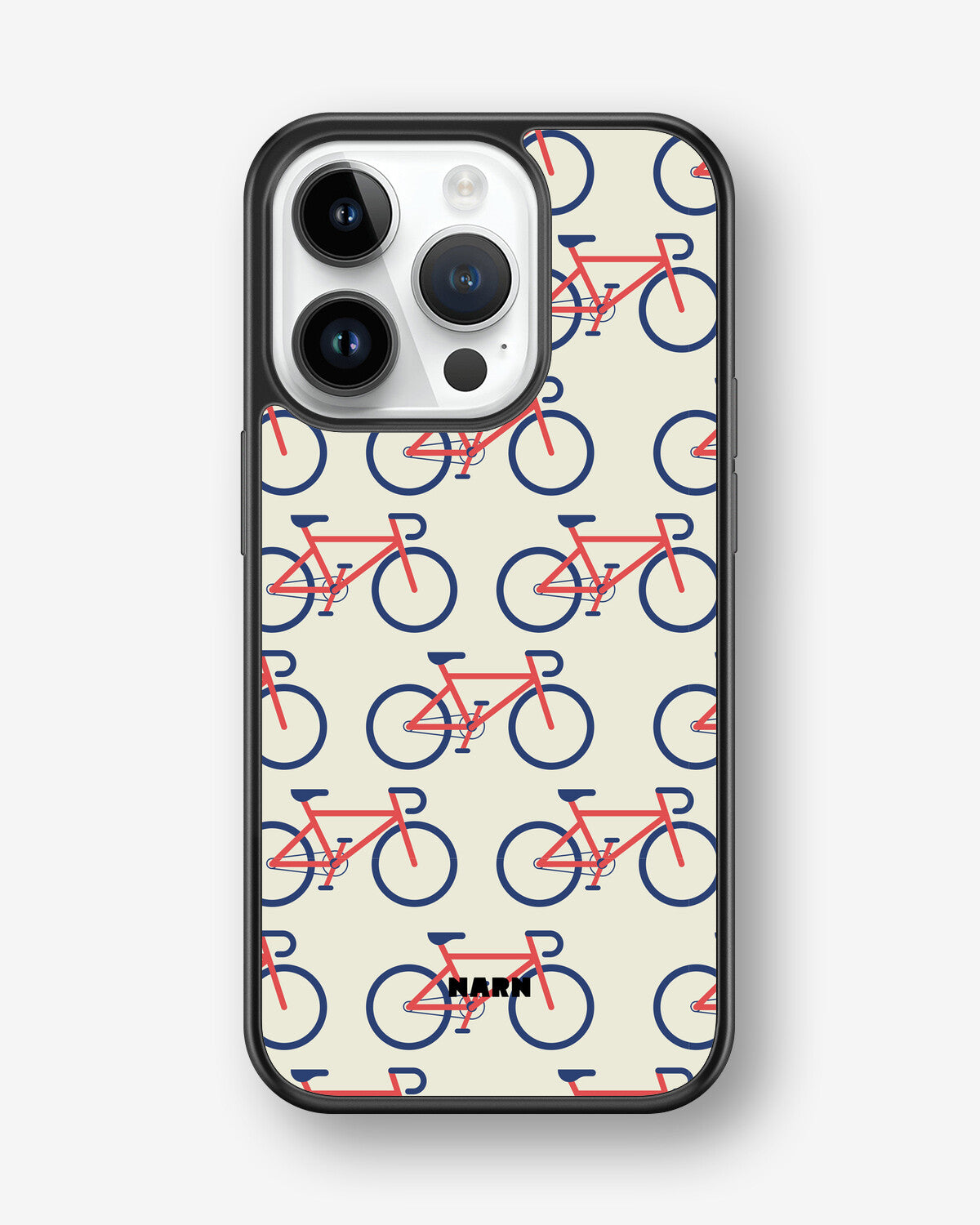 iPhone 14 Pro Hard Case – Vintage Bicycle - View 1