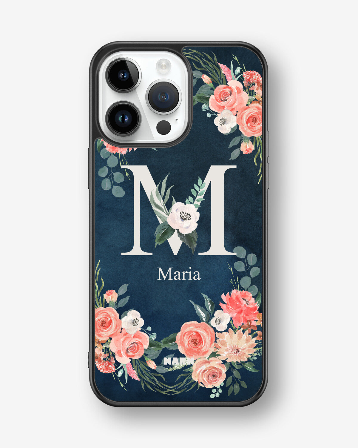iPhone 14 Pro Max Hard Case – Custom - Floral - View 1