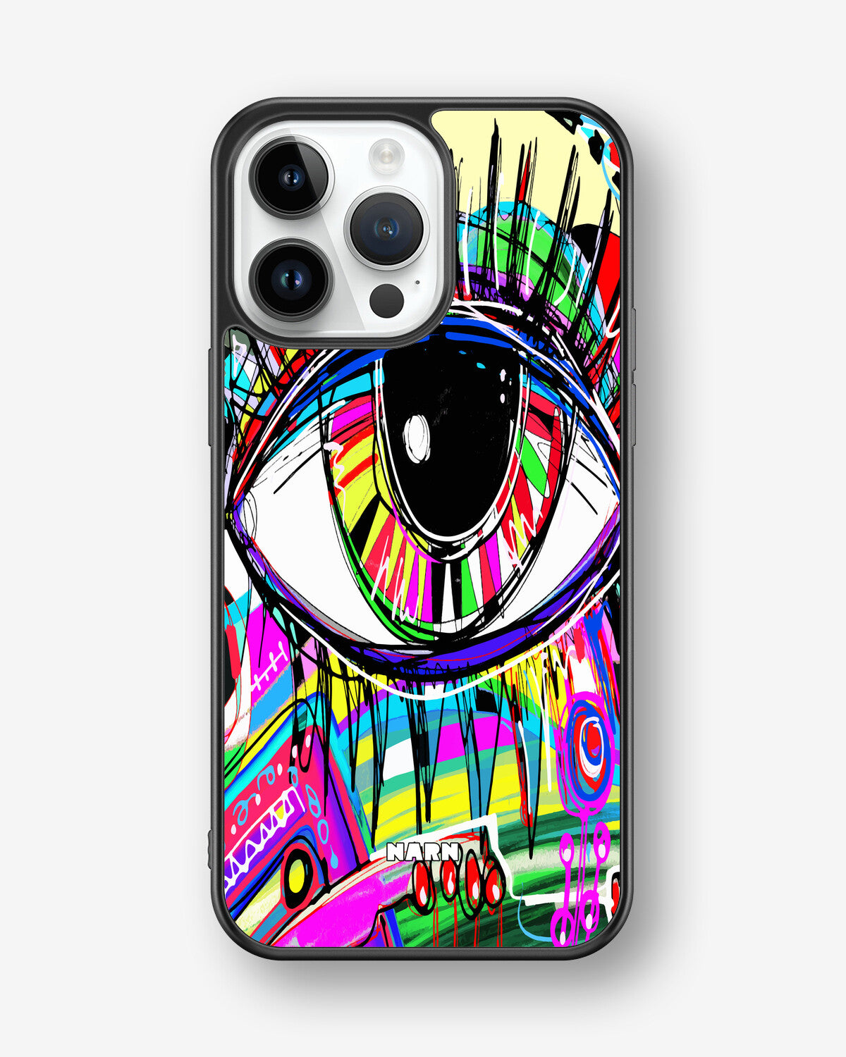 iPhone 14 Pro Max Hard Case – Abstract Eye - View 1