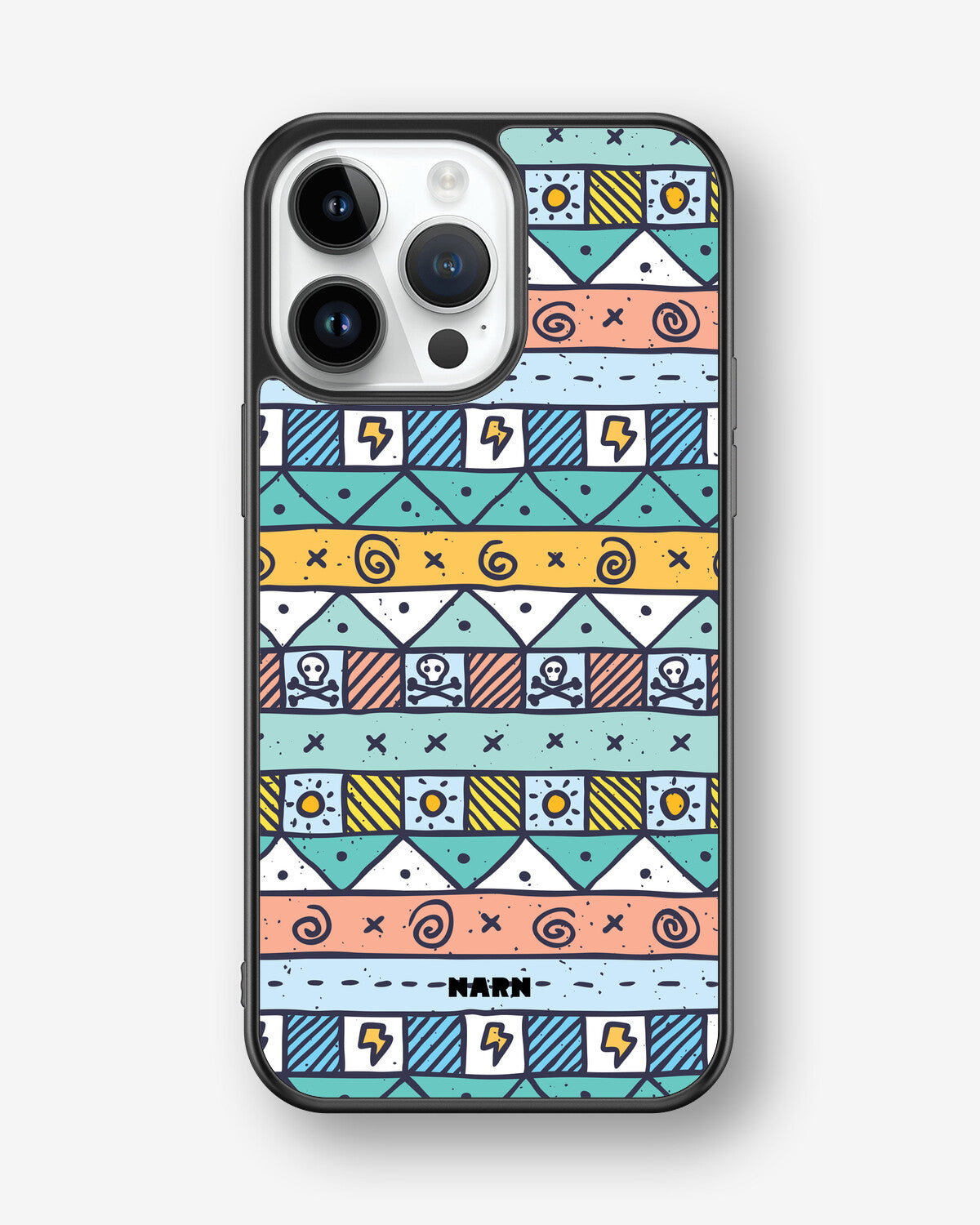 iPhone 14 Pro Max Hard Case – Cute Pattern - View 1