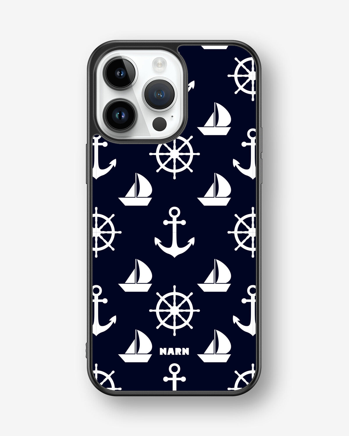 iPhone 14 Pro Max Hard Case – Deep Blue Voyage - View 1