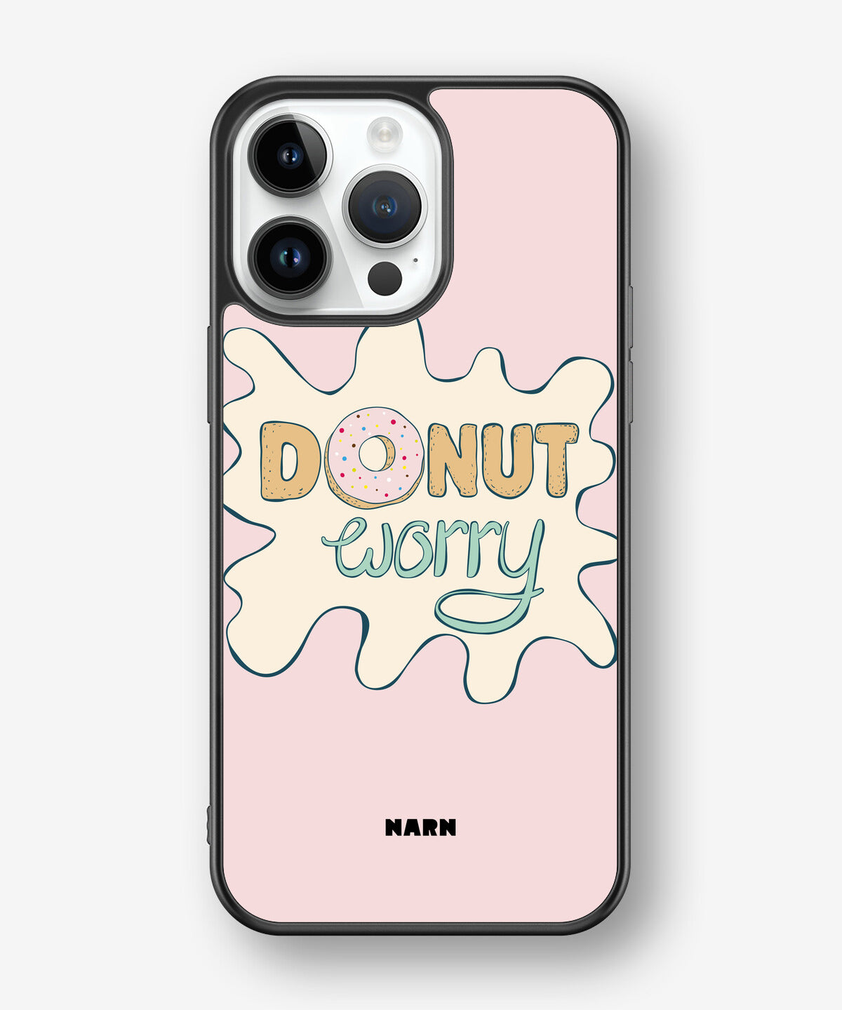 iPhone 14 Pro Max Hard Case – Donut Worry - View 1