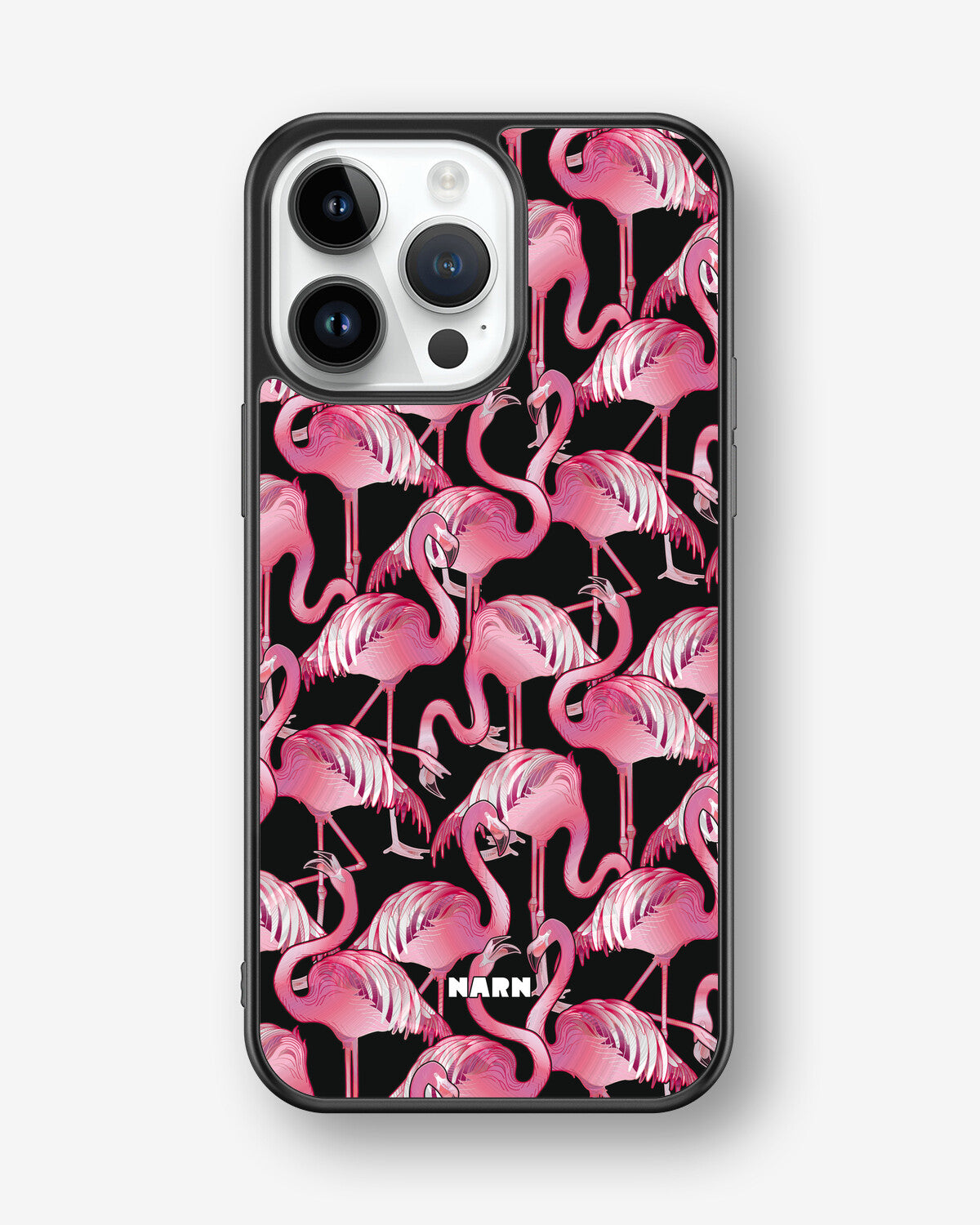 iPhone 14 Pro Max Hard Case – Flamingos - View 1