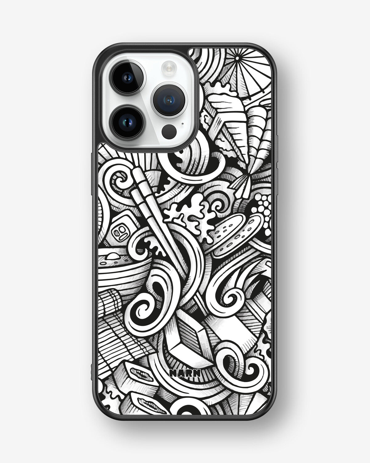 iPhone 14 Pro Max Hard Case – Japanese Pattern - View 1