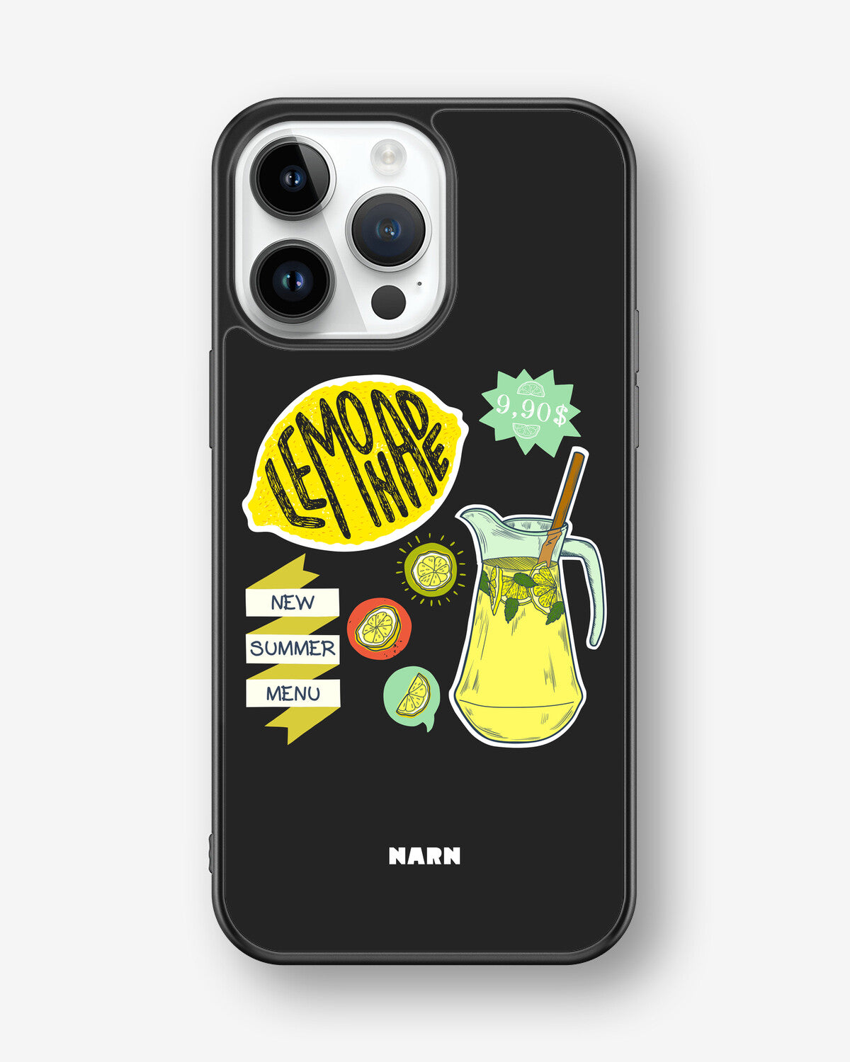 iPhone 14 Pro Max Hard Case – Lemon Summer - View 1