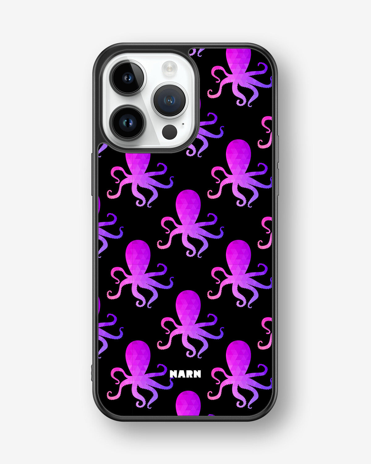iPhone 14 Pro Max Hard Case – Octopus Pattern - View 1