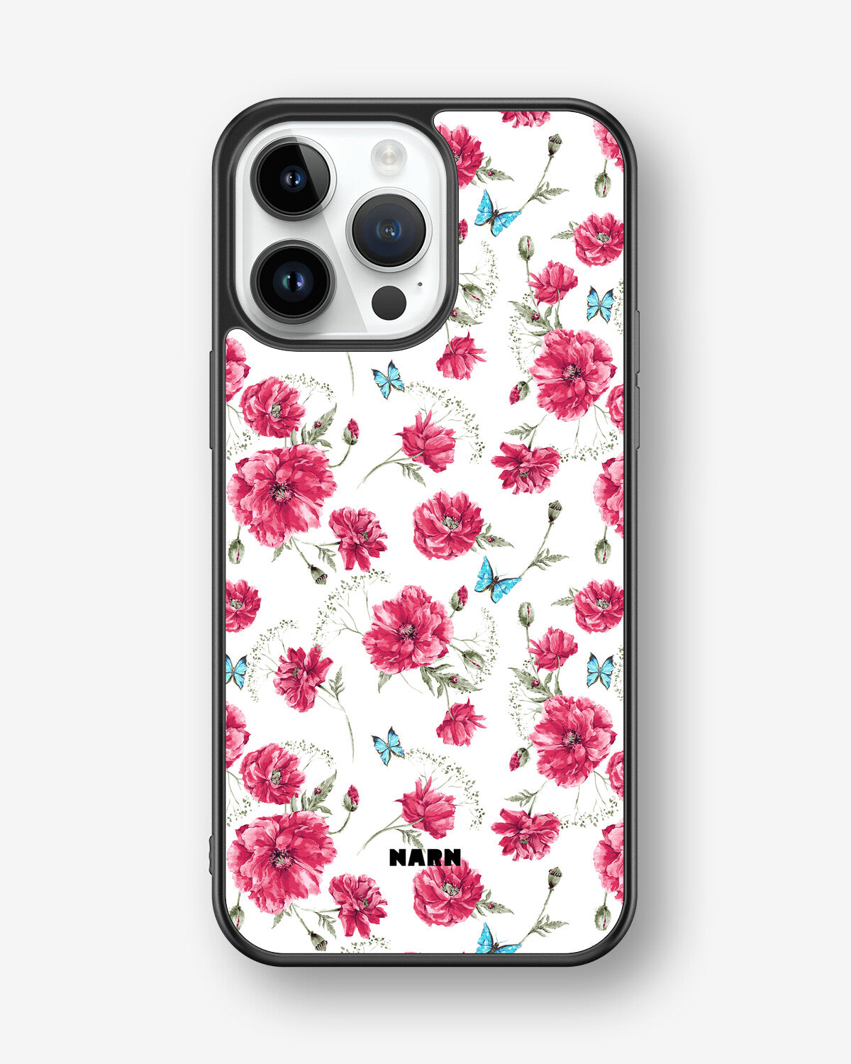 iPhone 14 Pro Max Hard Case – Poppies in Bloom - View 1