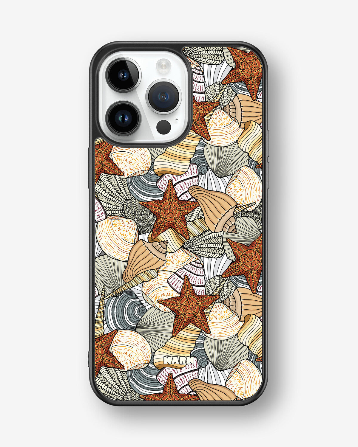 iPhone 14 Pro Max Hard Case – Sea Shells - View 1