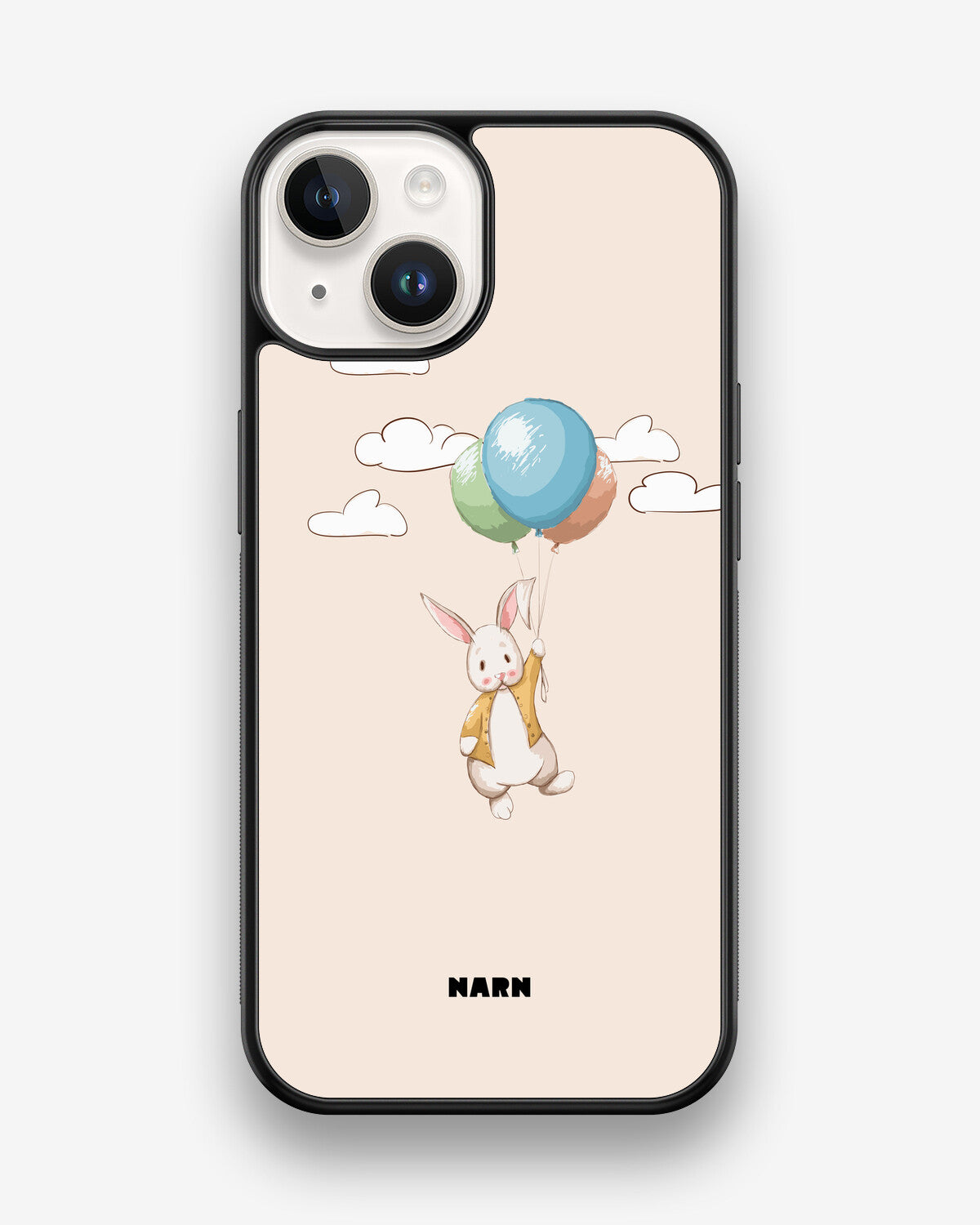 iPhone 14 Hard Case – Flying Rabbit - View 1