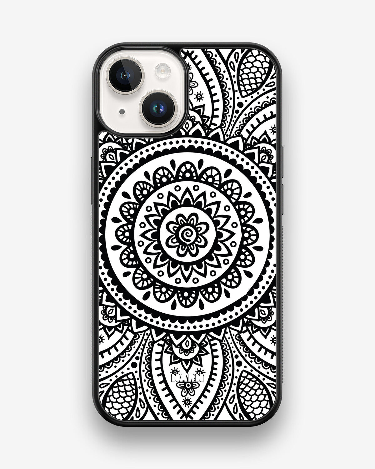 iPhone 14 Hard Case – Henna Mandala - View 1